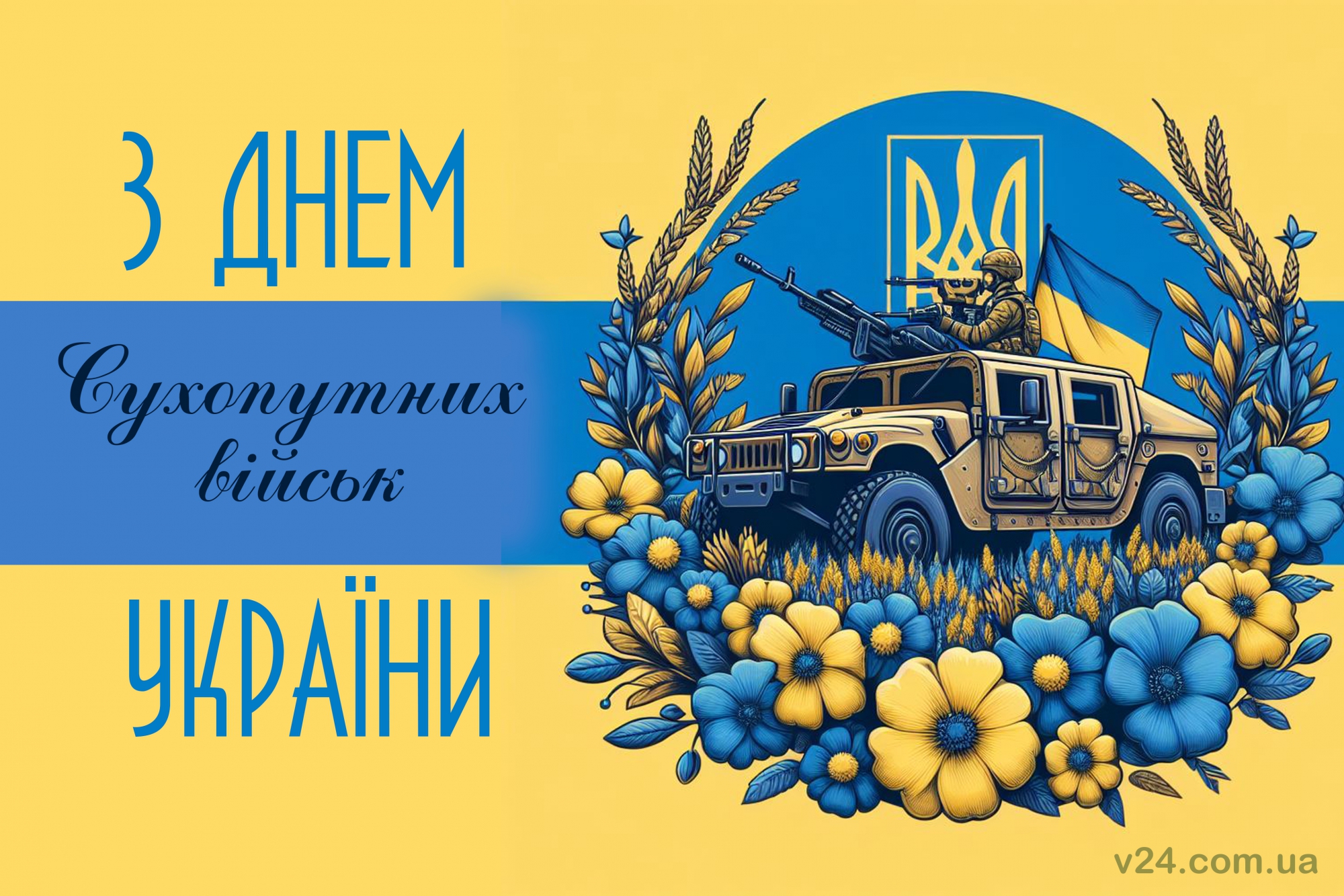 Вітання з професійним святом збройних сил України!