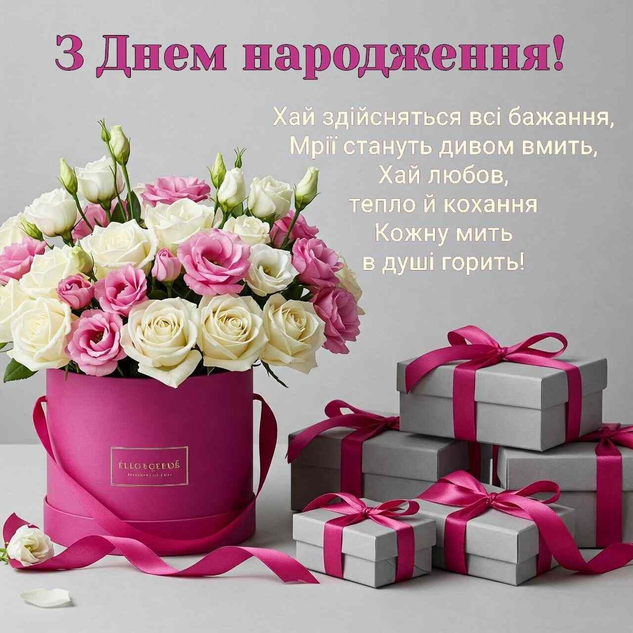 Привітання із днем народження